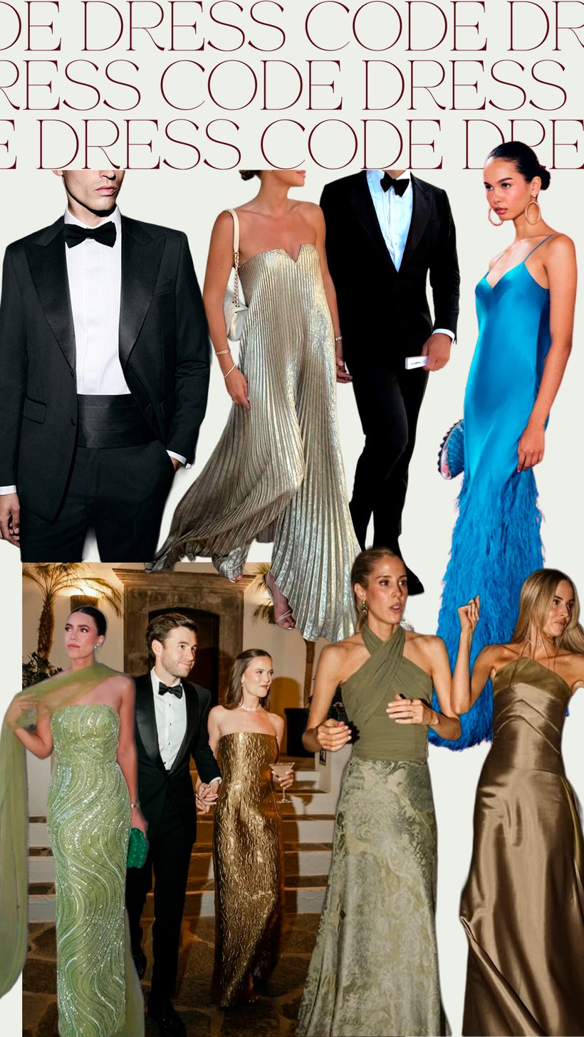 Referencias de traje etiqueta