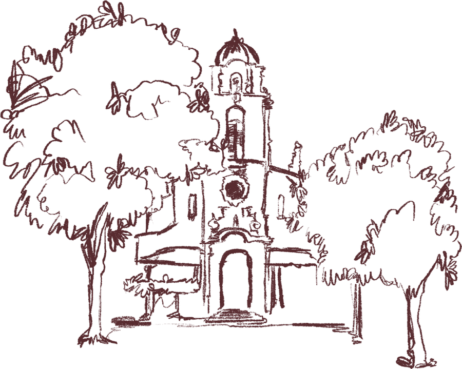 Ilustración de la Iglesia Nuestra Señora del Carmen